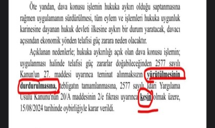 Yozgat İdare Mahkemesi S Plaka ihale davasında servis şoförünü haklı buldu