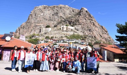 Afyonkarahisarda gönüllülerin son gün macerası