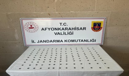 Afyonkarahisarda tarihi eser kaçakçısı yakalandı