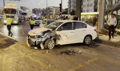 Aksarayda trafik kazası: 1 ağır yaralı