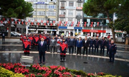 Başkan Doğan: “İtfaiyenin yaptığı hizmet her türlü takdirin ötesinde”