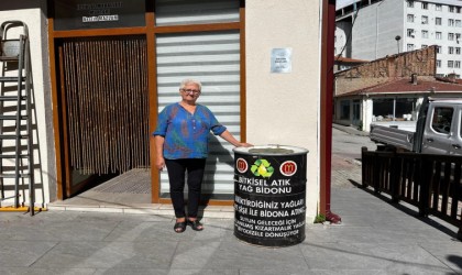 Bilecikte 5 mahalleye geri dönüşebilen bitkisel atık yağlar için toplama noktaları yapıldı