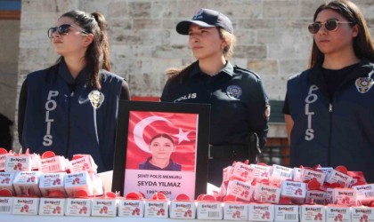 Bolu polisi, şehit meslektaşları Şeyda Yılmazı unutmadı