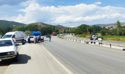 Çorumda trafik kazası: 1 ölü