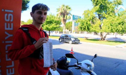 Denetime takılan motokurye: 10 günde 3 ceza yedim