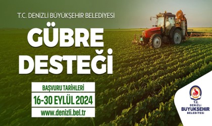 Denizli Büyükşehir ile üreticinin yüzü gülmeye devam ediyor