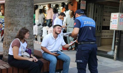 Denizlinin ilk izmarit timi denetimlerine başladı