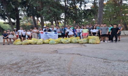 Erasmus öğrencileri, Antalyada doğa için bir araya geldi