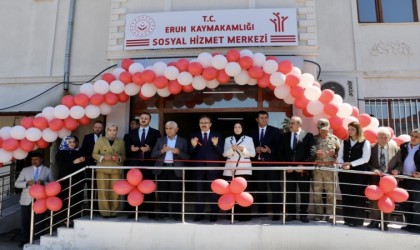 Eruhta Sosyal Hizmet Merkezi açıldı