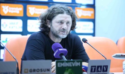 Fatih Tekke: “Bugün oyun anlamında hiç iyi olmayan bir Alanyaspor vardı”