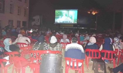 Gezen Sinema tırı Hisarcıkta