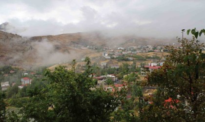 Hakkaride sağanak yağış etkisini sürdürüyor