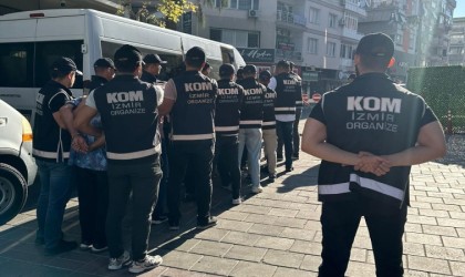 İzmirde silah imalat atölyesi kuran çeteye hava destekli operasyon