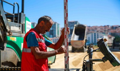 Keçiörende yol çalışması