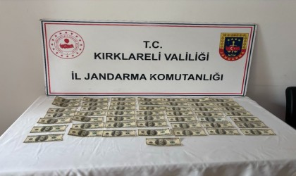 Kırklarelinde sahte para operasyonu: 5 bin dolar ele geçirildi