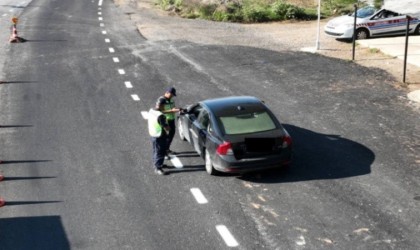 Kırklarelinde trafik denetimi: 38 araç trafikten men edildi