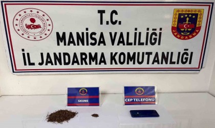 Manisada şüpheliden 29 gram skunk ele geçirildi