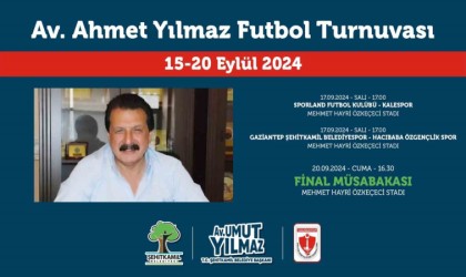 Merhum Av. Ahmet Yılmaz adına anlamlı futbol turnuvası