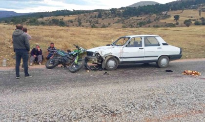 Osmancıkta meydana gelen trafik kazasında, 1 ölü