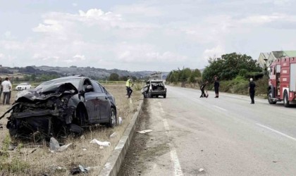 Sakaryada duble yolda kaza: 1 ölü, 1 yaralı