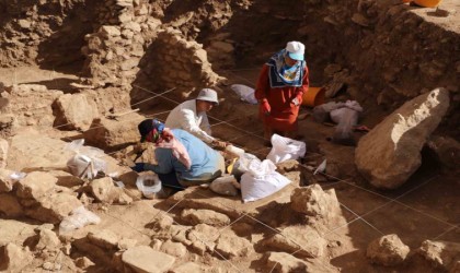 Şanlıurfada Göbeklitepe kadar eski Sayburç Ören Yerinde kazı çalışmaları sürüyor