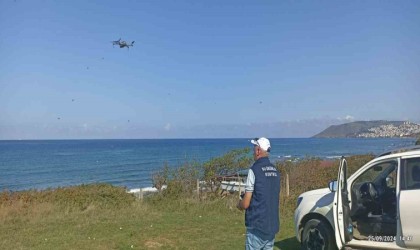 Sinopta dron destekli su ürünleri denetimi