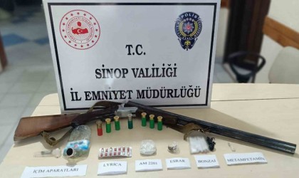 Sinopta uyuşturucu operasyonu: 2 gözaltı