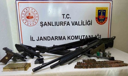 Siverekte Jandarma ve Emniyetten ortak operasyon: Çok sayıda silah ve uyuşturucu ele geçirildi