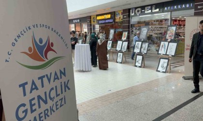 Tatvanda “resim sergisi” açıldı