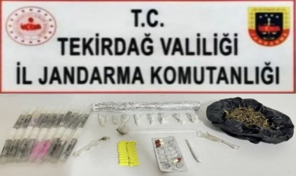 Tekirdağda uyuşturucu operasyonları