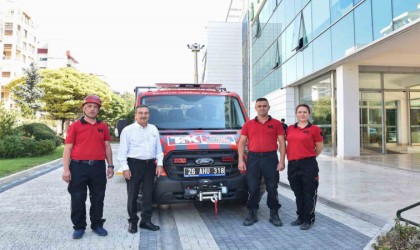 Tepebaşı arama kurtarma yeni aracı ile daha güçlü