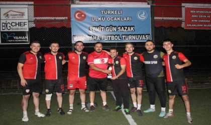 Türkelide Halı Saha Futbol Turnuvası sona erdi