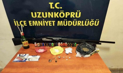 Uzunköprüde uyuşturucu operasyonu