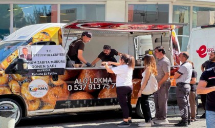 Zabıta Müdürü Sarınun ruhuna lokma döktürüldü