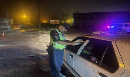 Zonguldakta emniyet ve jandarma ekiplerinin yoğun denetimleri sürüyor