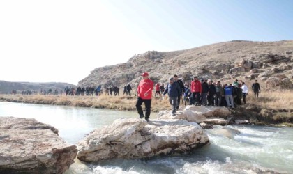 Ağrıda Diyadin Kanyonu Yürüyüşü yapıldı