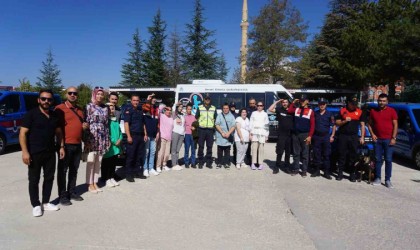 Akyurt İlçe Jandarma Komutanlığı, Engelsiz Yaşam Merkezi öğrencilerini ağırladı