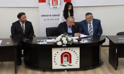 Amasya Üniversitesinden 2 firmayla işbirliği protokolü