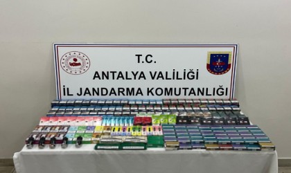 Antalyada kaçak sigara operasyonu