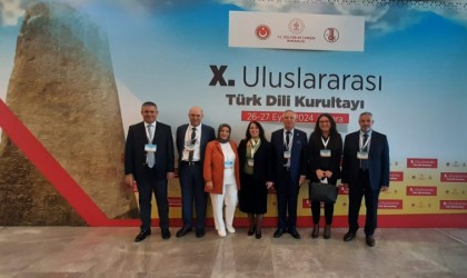 Atatürk Üniversitesi X. Uluslararası Türk Dili Kurultayına katılım