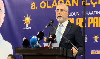 Bakan Işıkhan, AK Parti Yüksekova 8. Olağan İlçe Kongresine katıldı