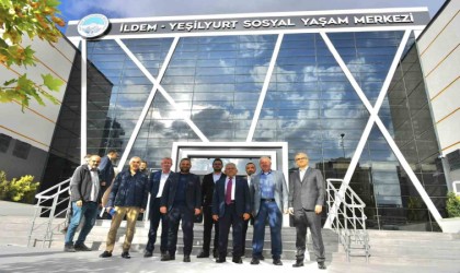 Başkan Büyükkılıç, açılış için gün sayan İldem-Yeşilyurt Sosyal Yaşam Merkezini inceledi