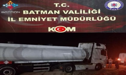 Batmanda 26 ton 424 litre kaçak akaryakıt ele geçirildi