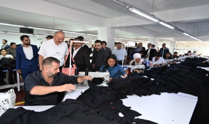 Batmanda develet desteğiyle açılan tekstil fabrikası 200 kişiye ekmek kapısı olacak