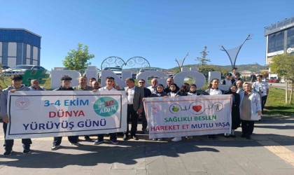 Bingölde Dünya Yürüyüş Gün etkinliği