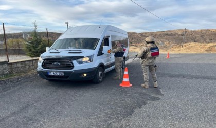 Bingölde okul çevreleri ve servis araçları denetlendi