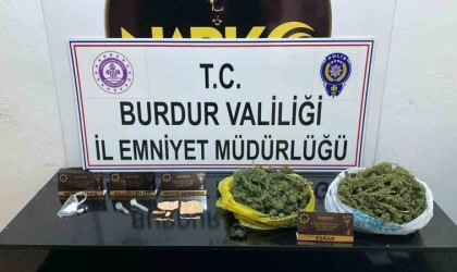 Burdurda uyuşturucudan 2 tutuklama