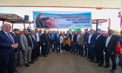 Büyükşehir, çiftçilere ücretsiz akaryakıt dağıtımına başladı