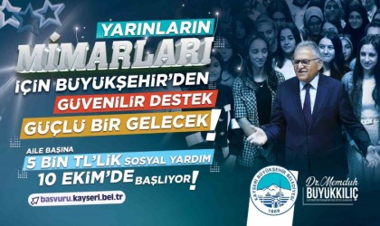 Büyükşehirin 5 bin TLlik sosyal yardım başvuruları başlıyor