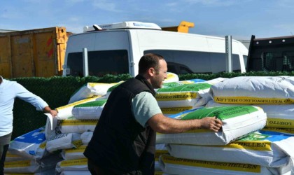 Büyükşehirin desteği Balıkesirli çiftçinin yüzünü güldürüyor